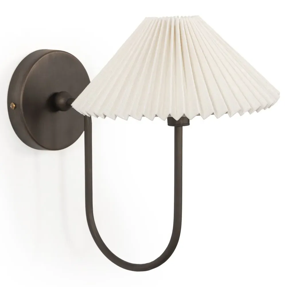 Leone Iron Armed Sconce - Bronze