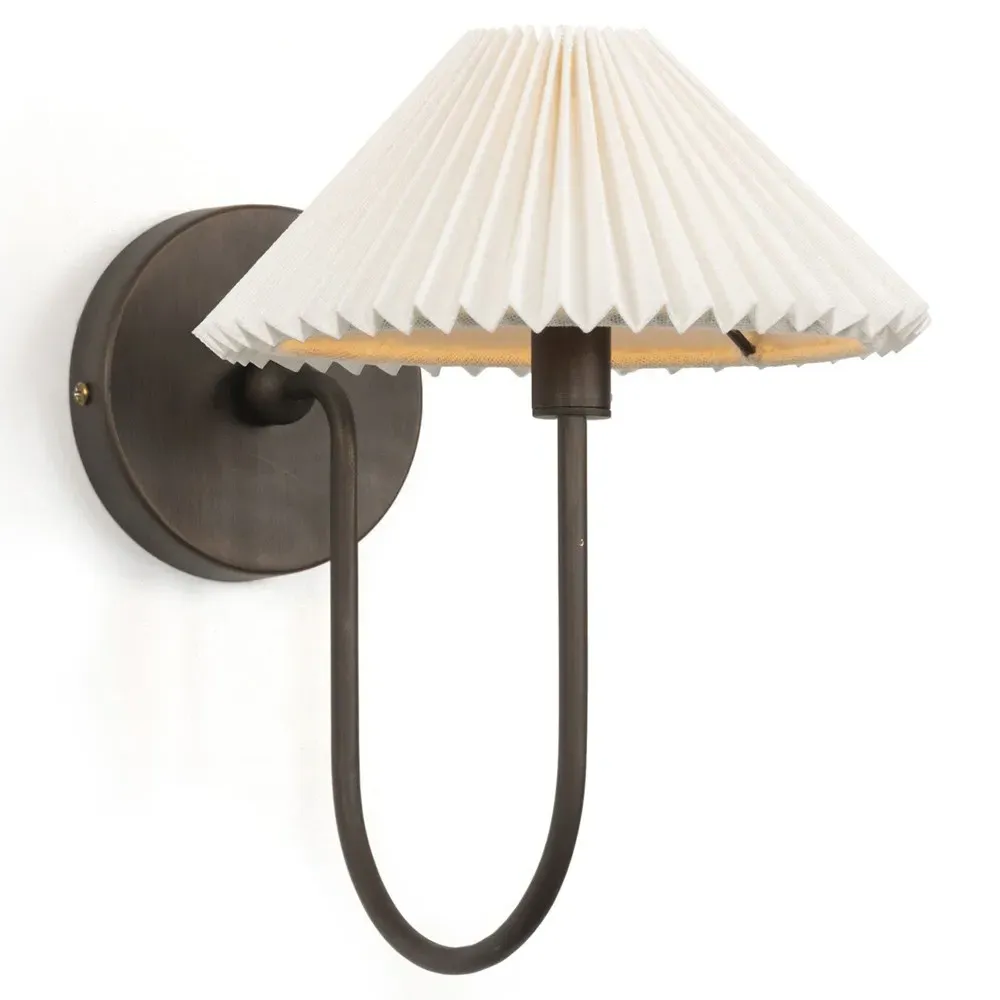 Leone Iron Armed Sconce - Bronze
