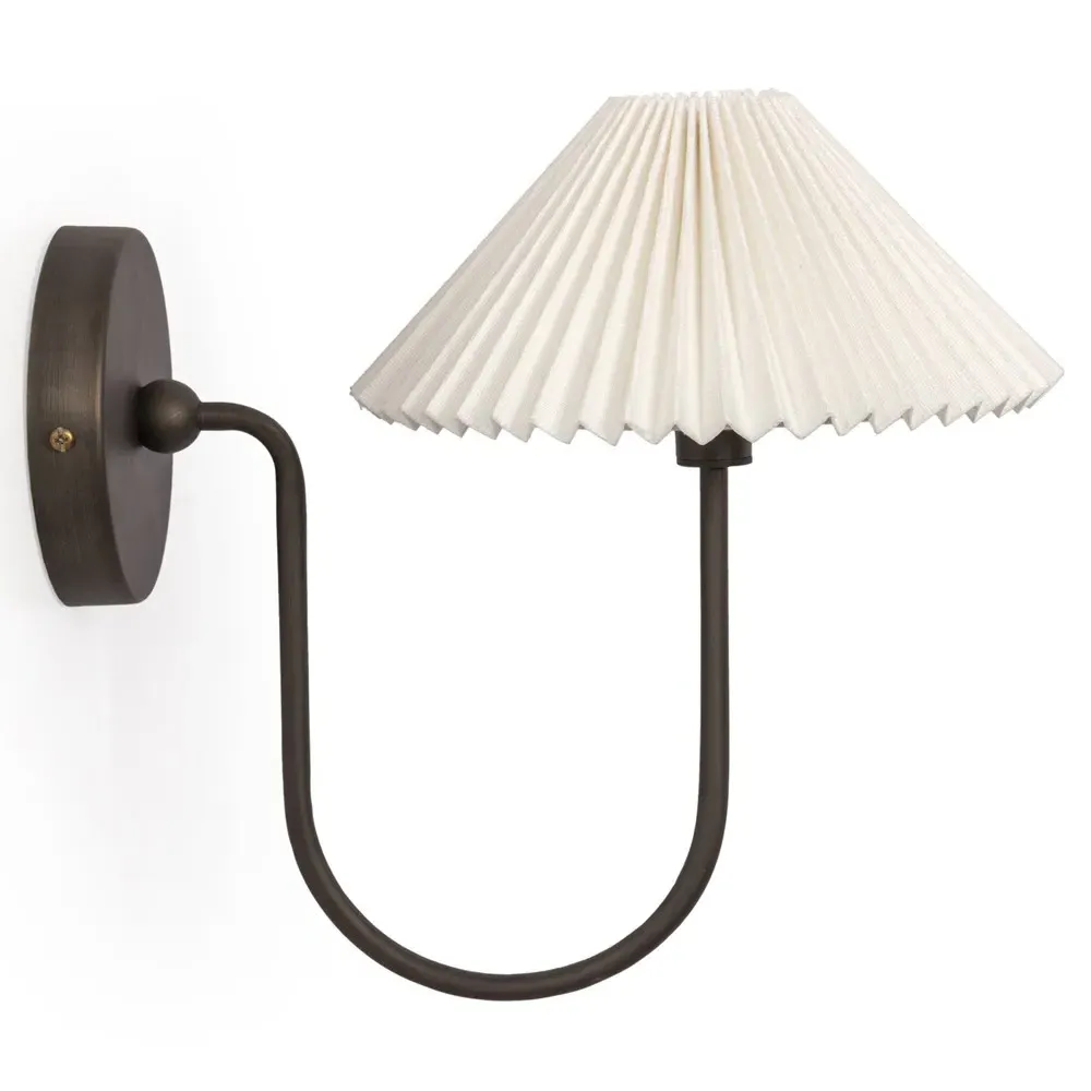 Leone Iron Armed Sconce - Bronze