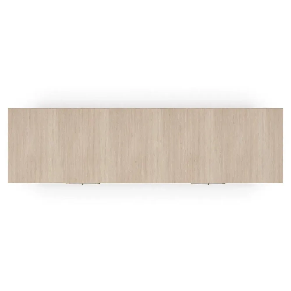 Leonna Double Dresser - Beige, Wood