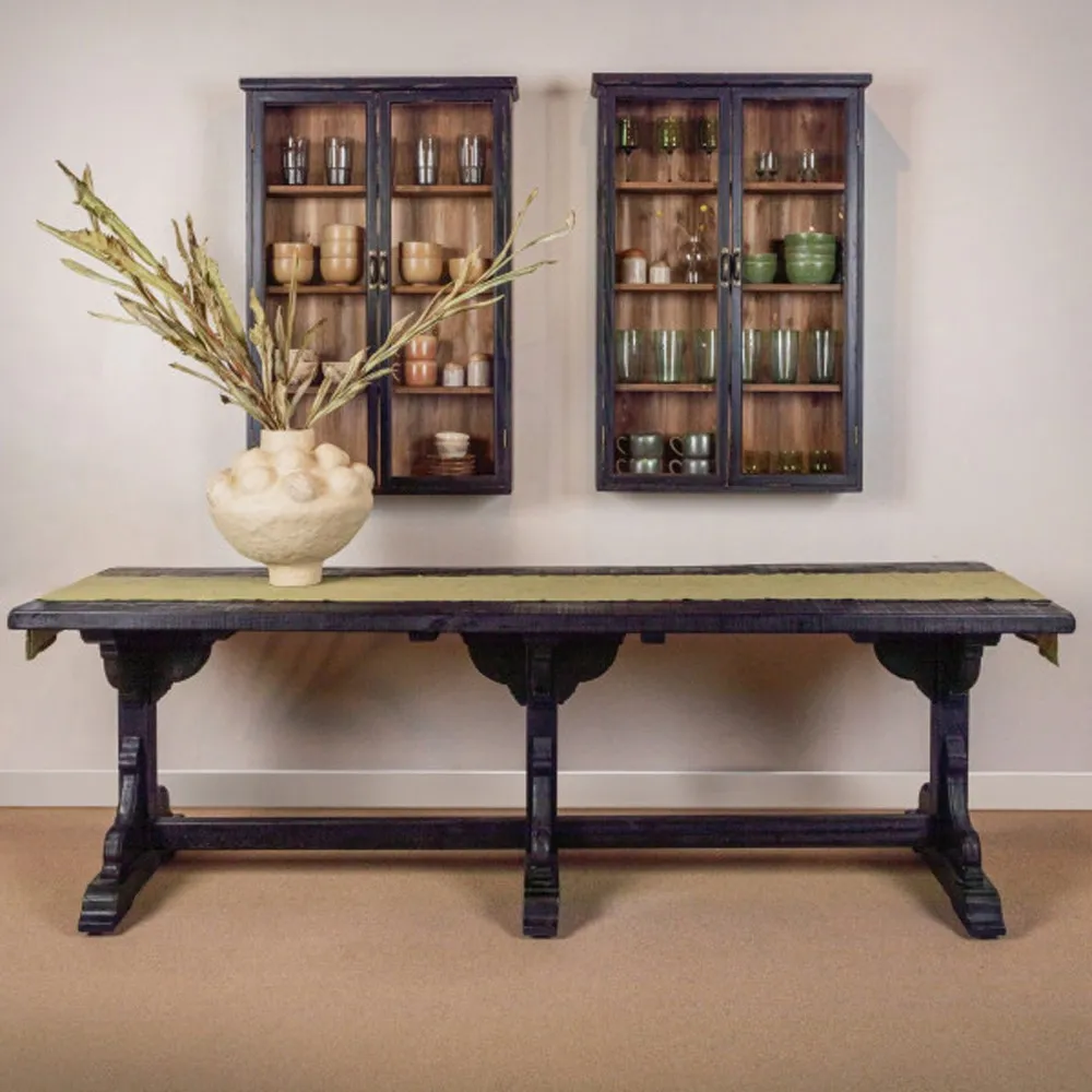 Lerinnae Display Cabinet - Brown, Wood