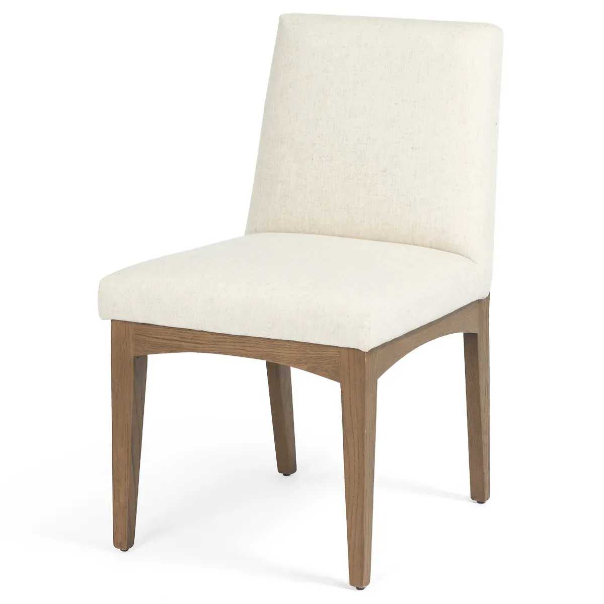 Lesley French Country Dining Side Chair - White, Oak