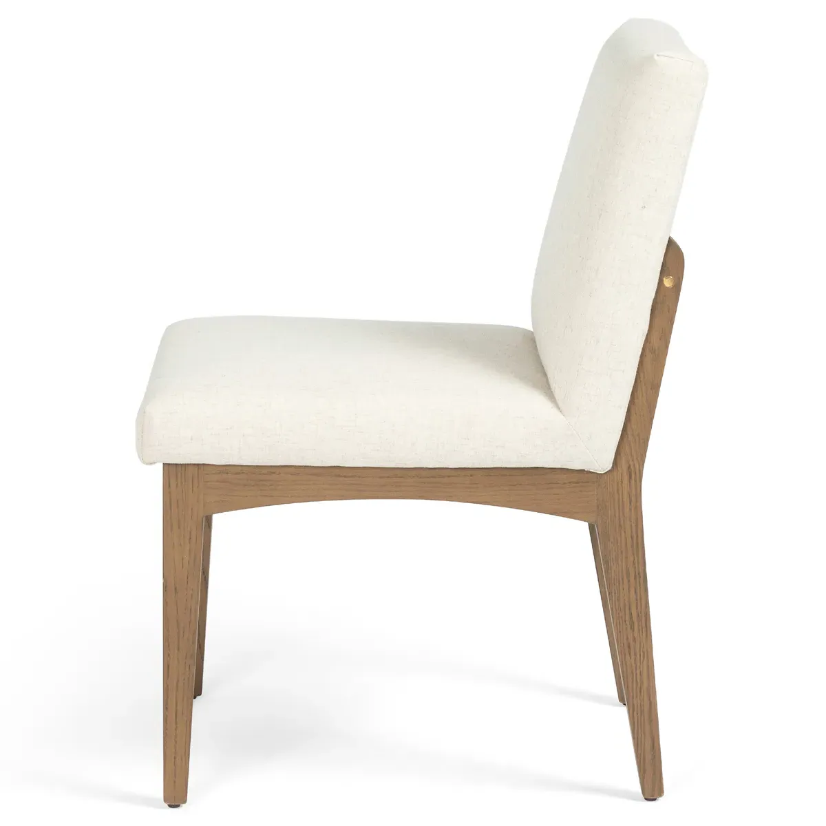Lesley French Country Dining Side Chair - White, Oak