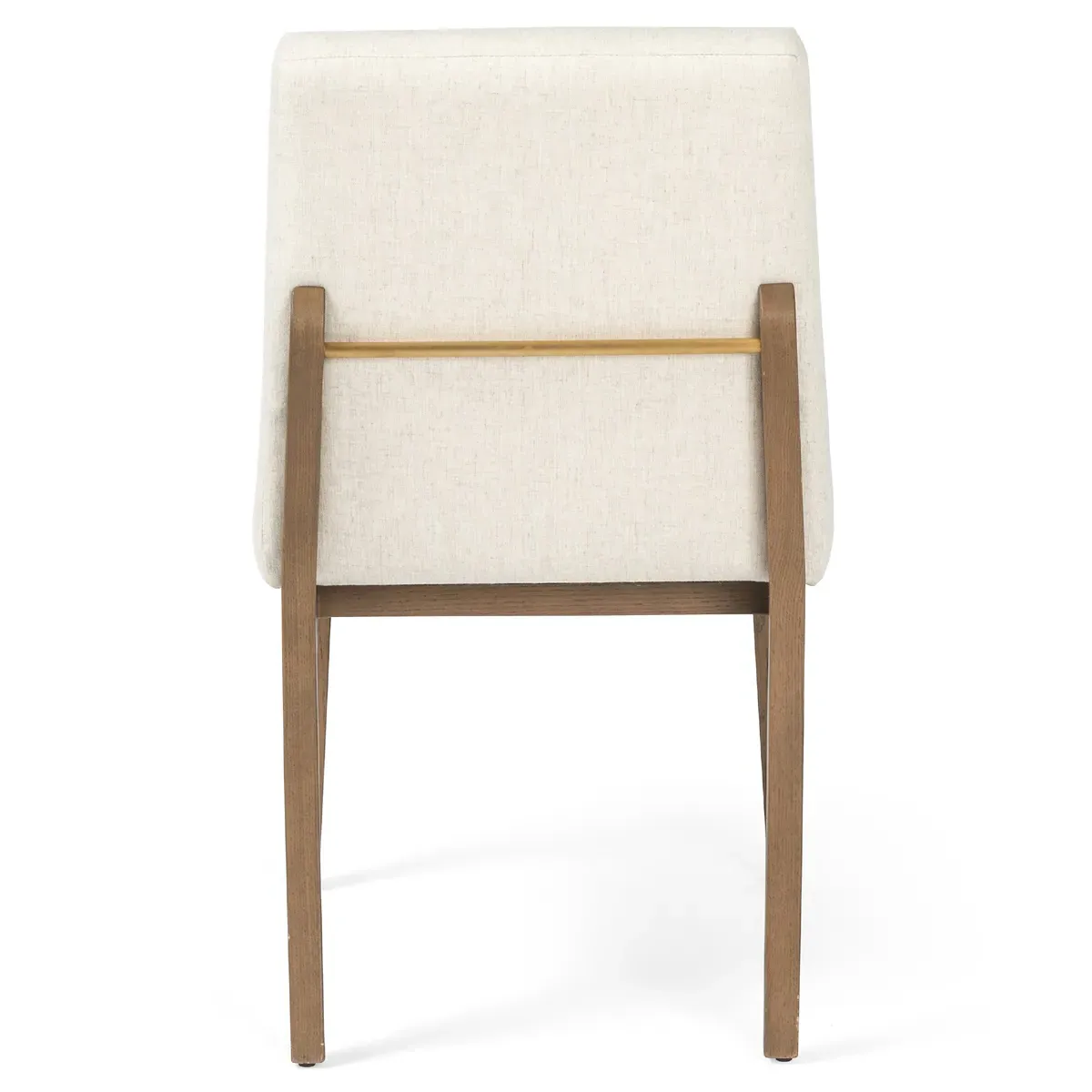 Lesley French Country Dining Side Chair - White, Oak