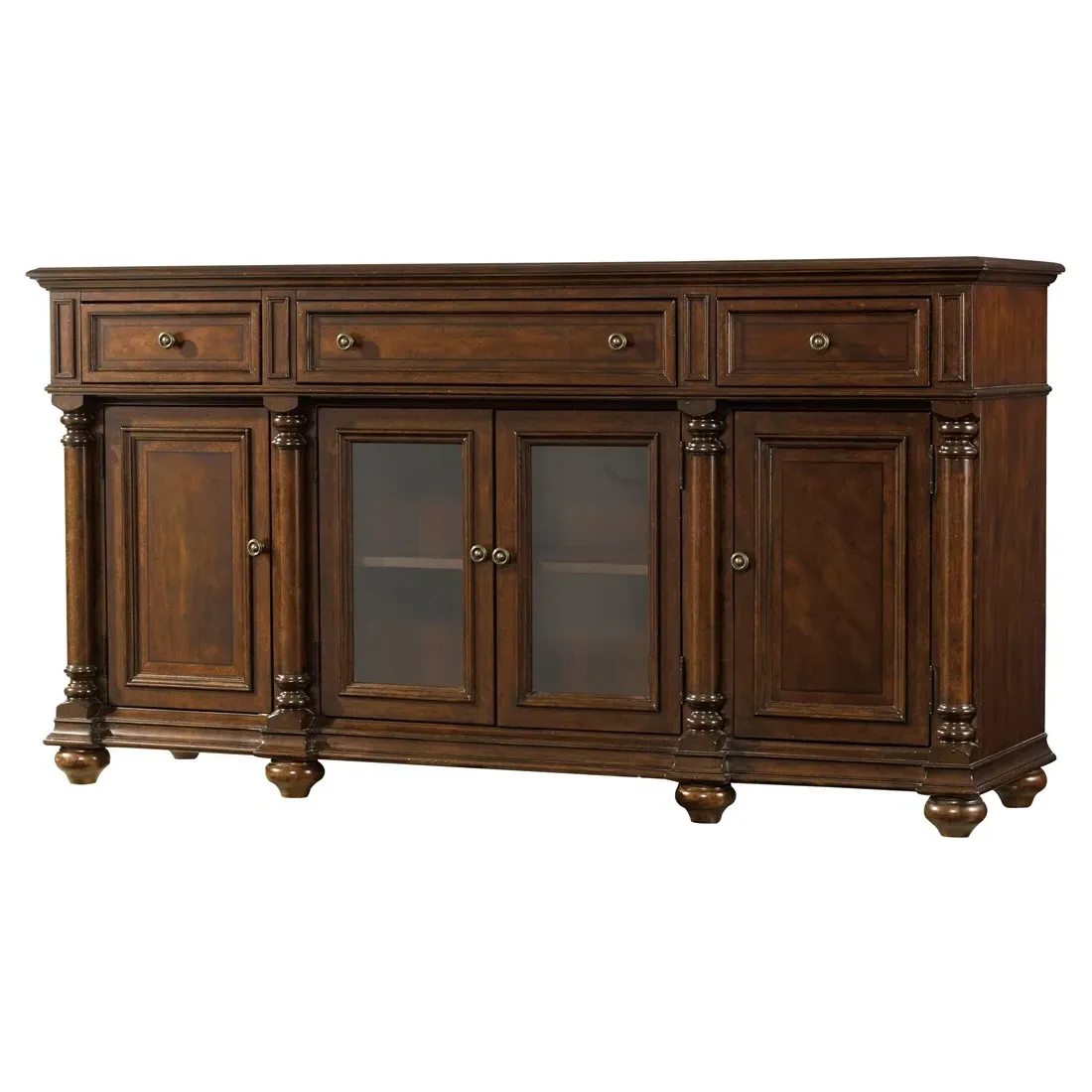 Levi Sideboard - Brown, Mahogany image