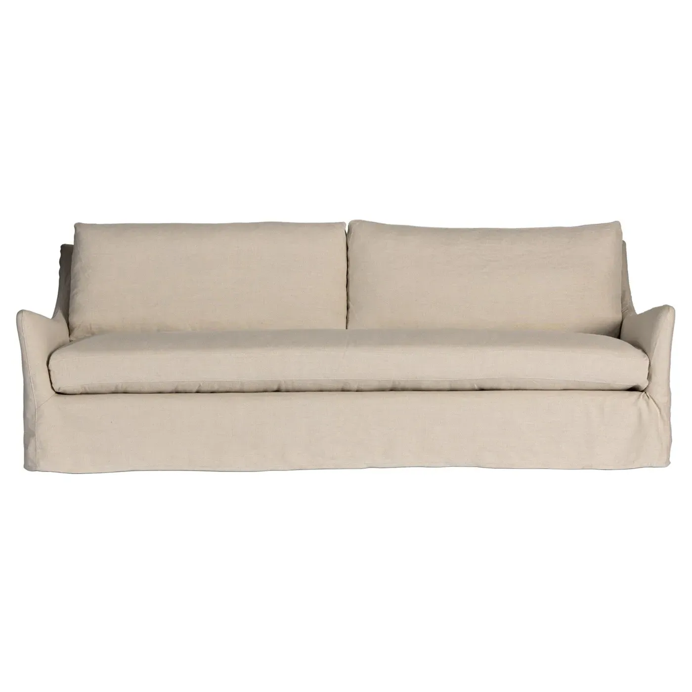 Levi Slipcovered Sofa - Beige, Linen image