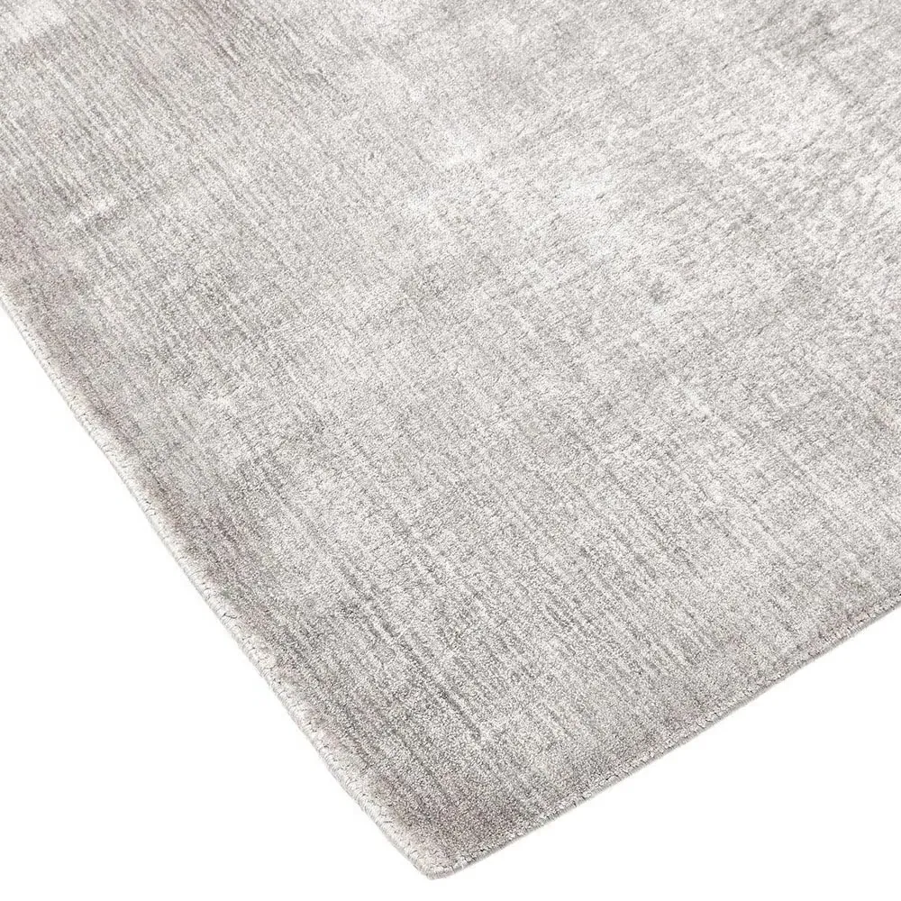 Levian 10x14 Solid Rug - Mist Grey, Linen