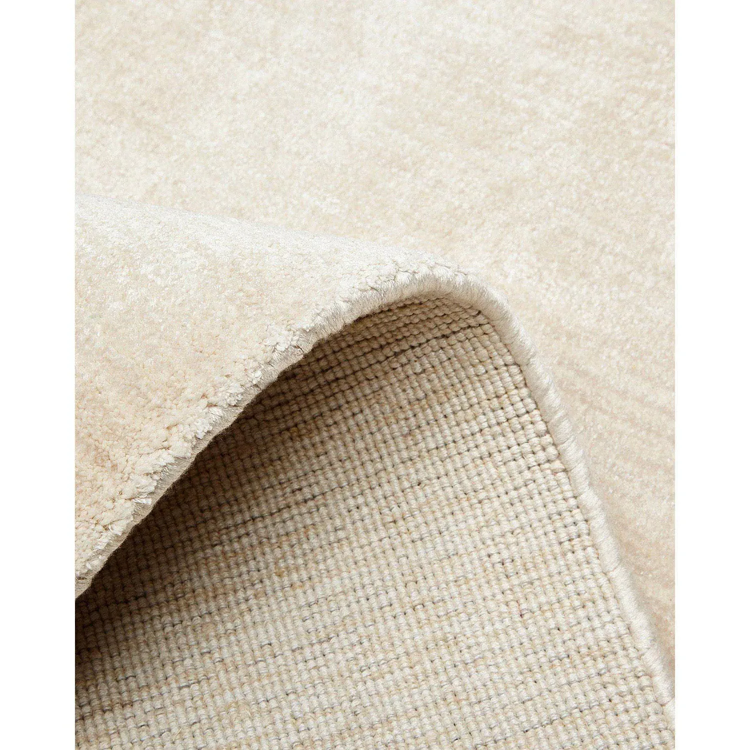 Levian 5'x8' Solid Rug - Sepia Beige, Linen