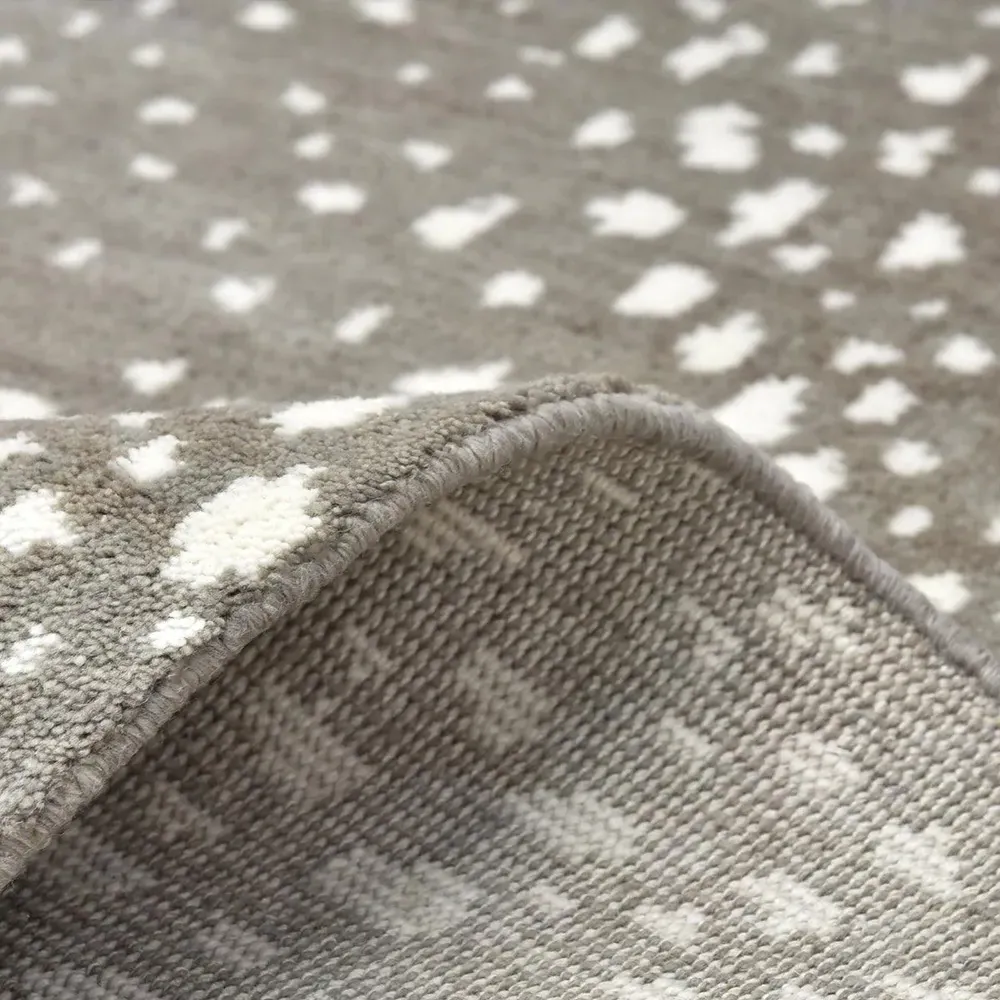 Lewis 3x5 Animal Patterned Hand Knotted Rug - Sand, Wool