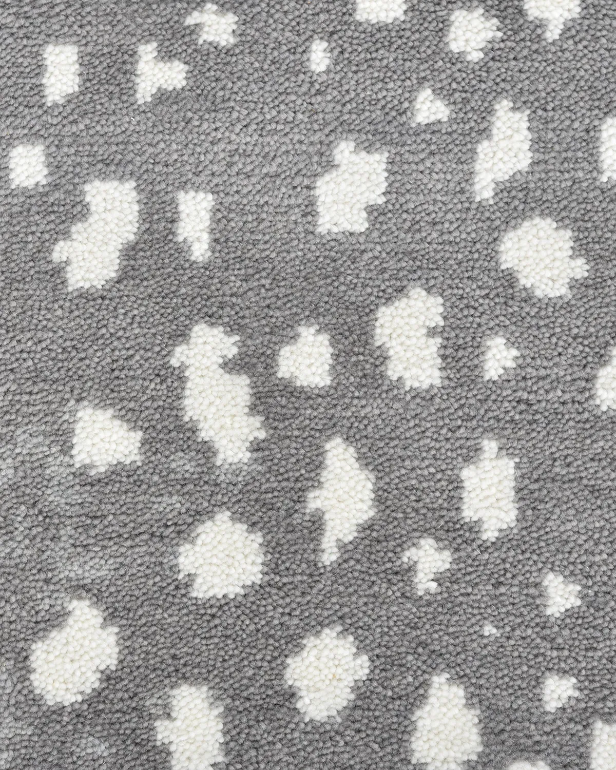 Lewis 9x12 Animal Patterned Hand Knotted Rug - Grey, Wool