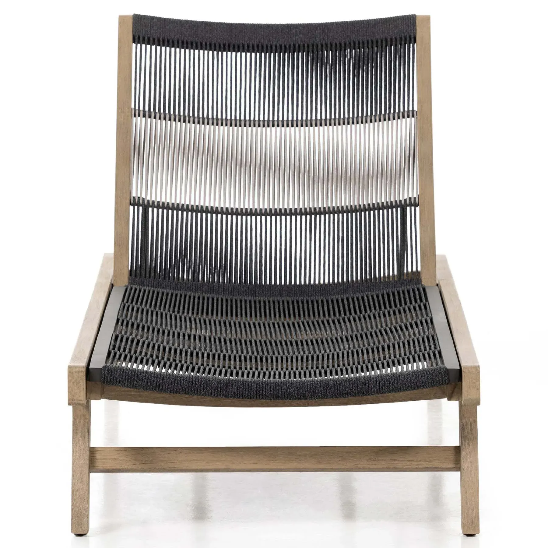 Liana Outdoor Chaise Lounge - Natural, Teak Wood