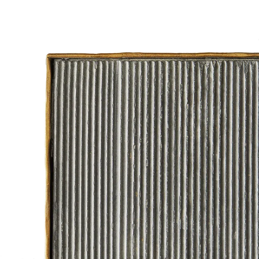 Lianna Wall Mounted Mirror - Gold, Marble