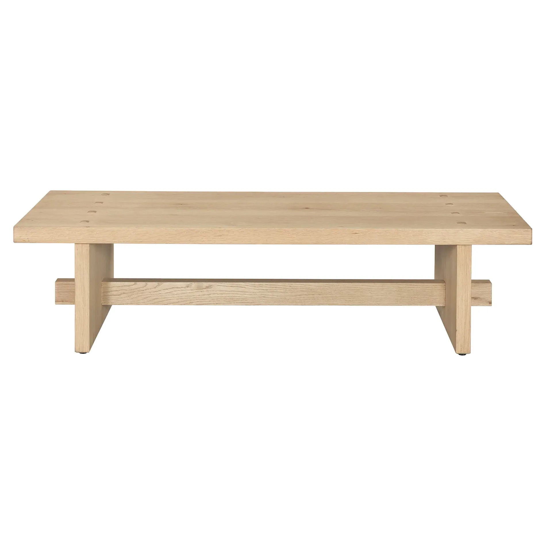 Lila Rectangular Cocktail Table - Natural, Oak image