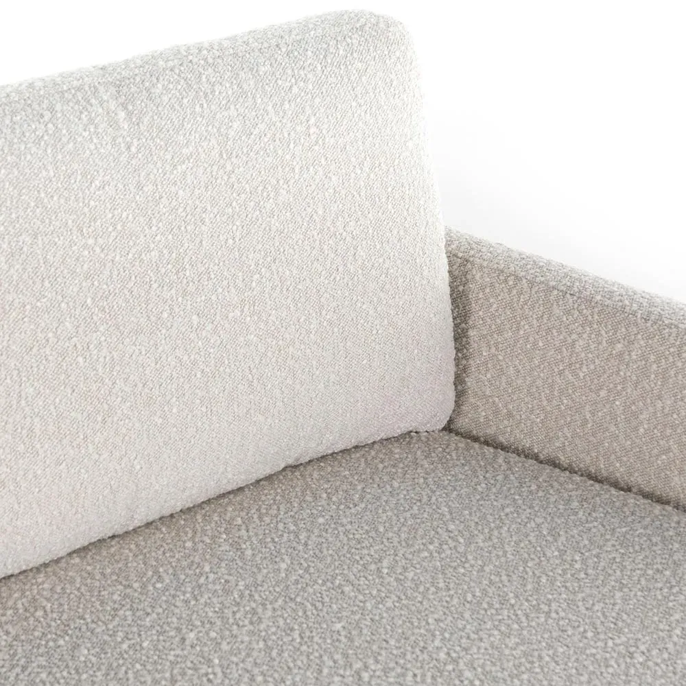 Lilian 3-Seater Sofa - Cream, Boucle