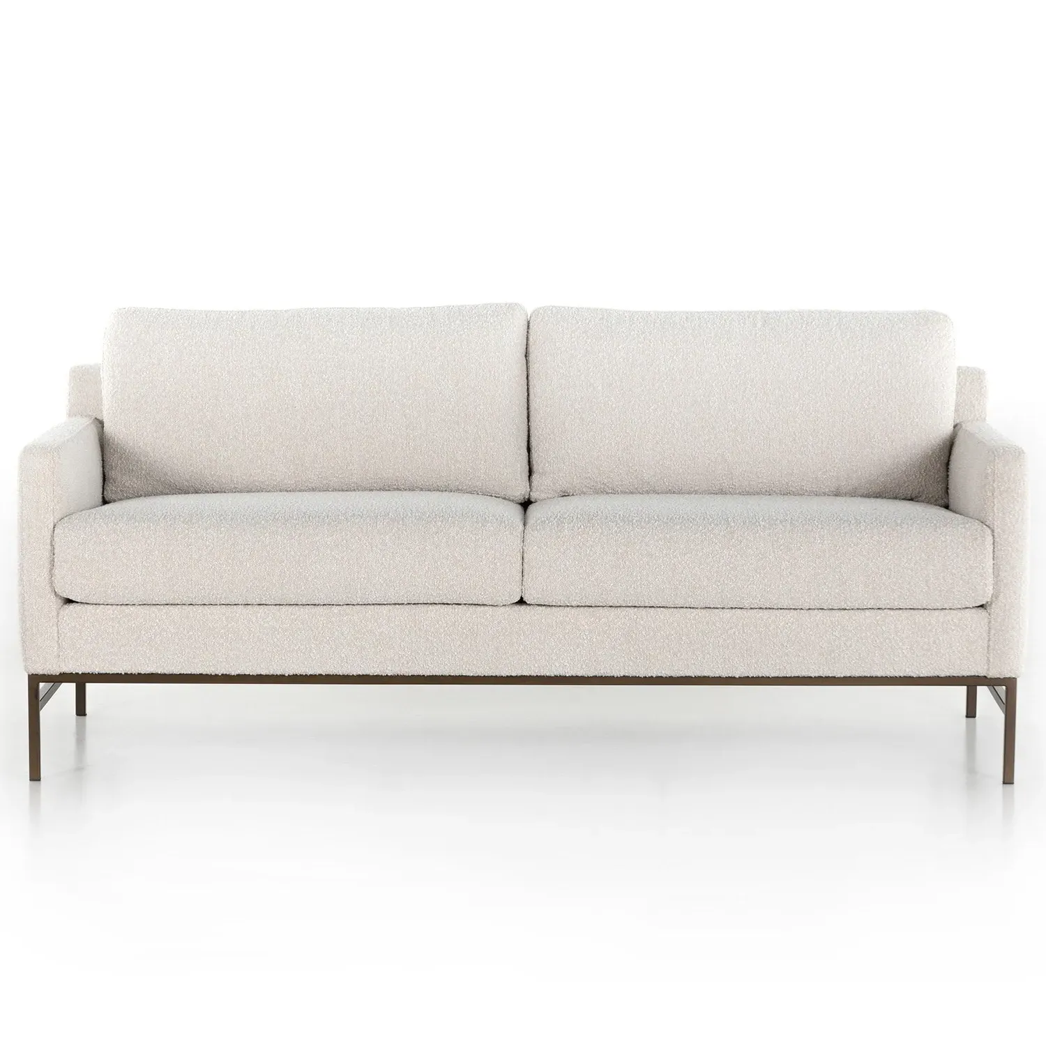 Lilian 3-Seater Sofa - Cream, Boucle image