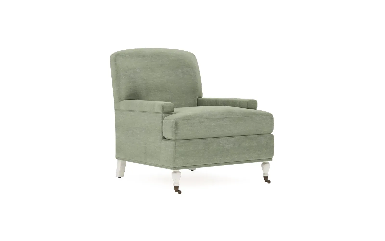 Liliane Chair - Lustre Verde, Velvet