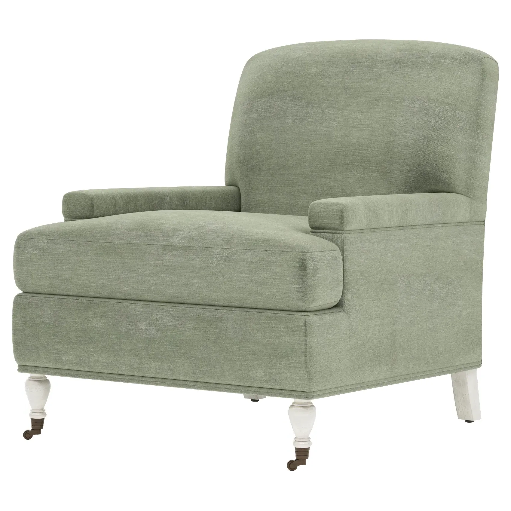 Liliane Chair - Lustre Verde, Velvet