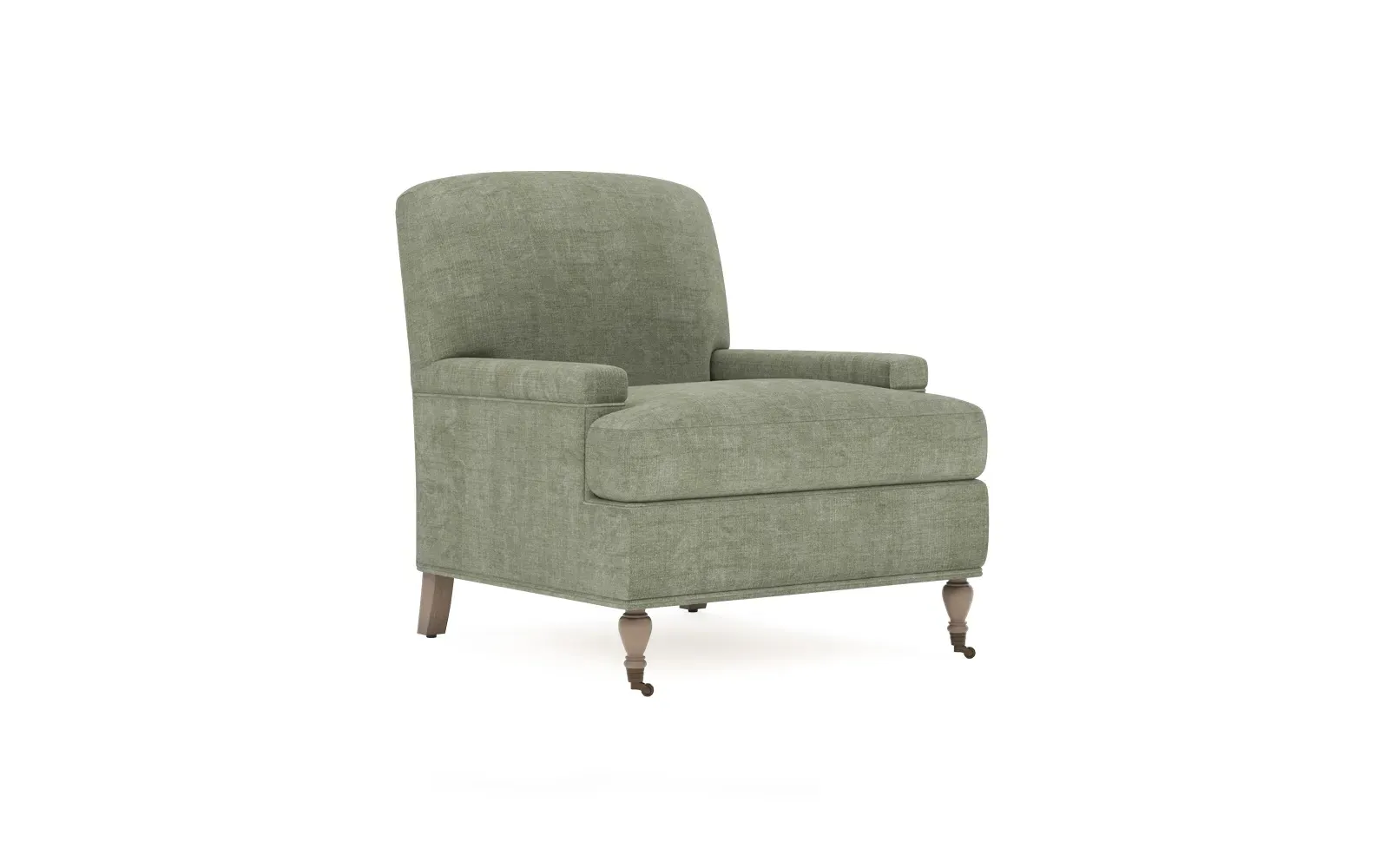 Liliane Chair - Willow Green, Velvet