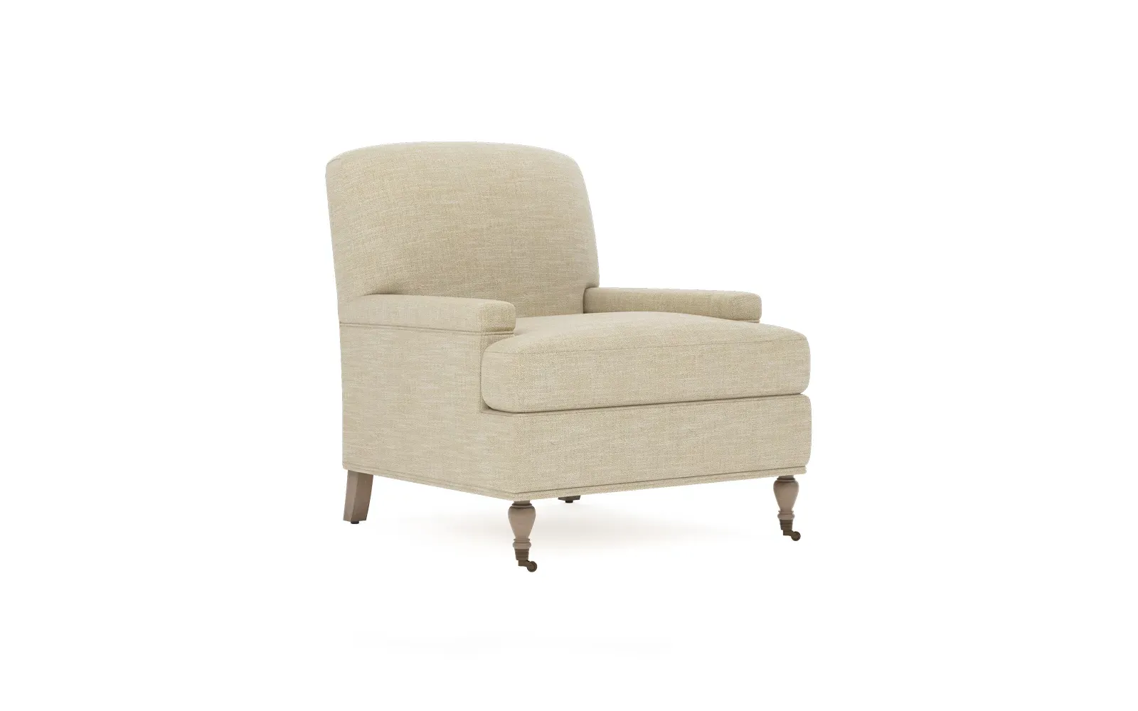 Liliane Textured Weave Chair - Cashew, Hardwood
