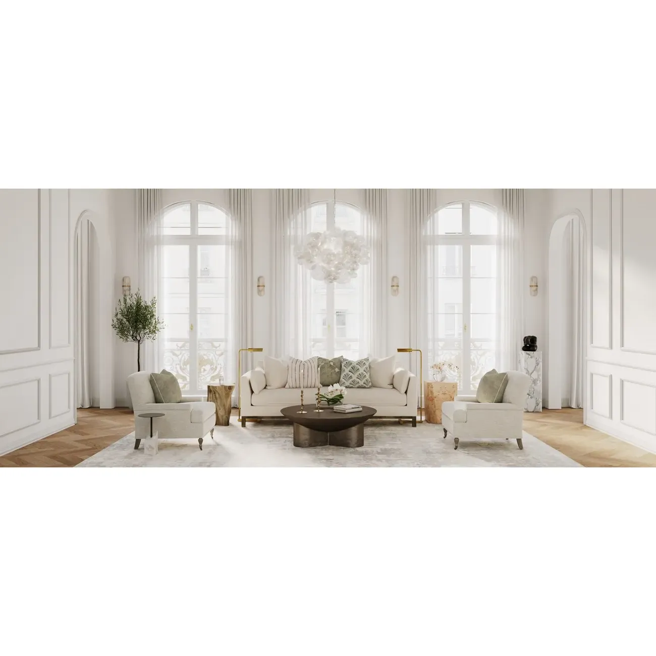 Liliane Textured Weave Chair - Cashew, Hardwood