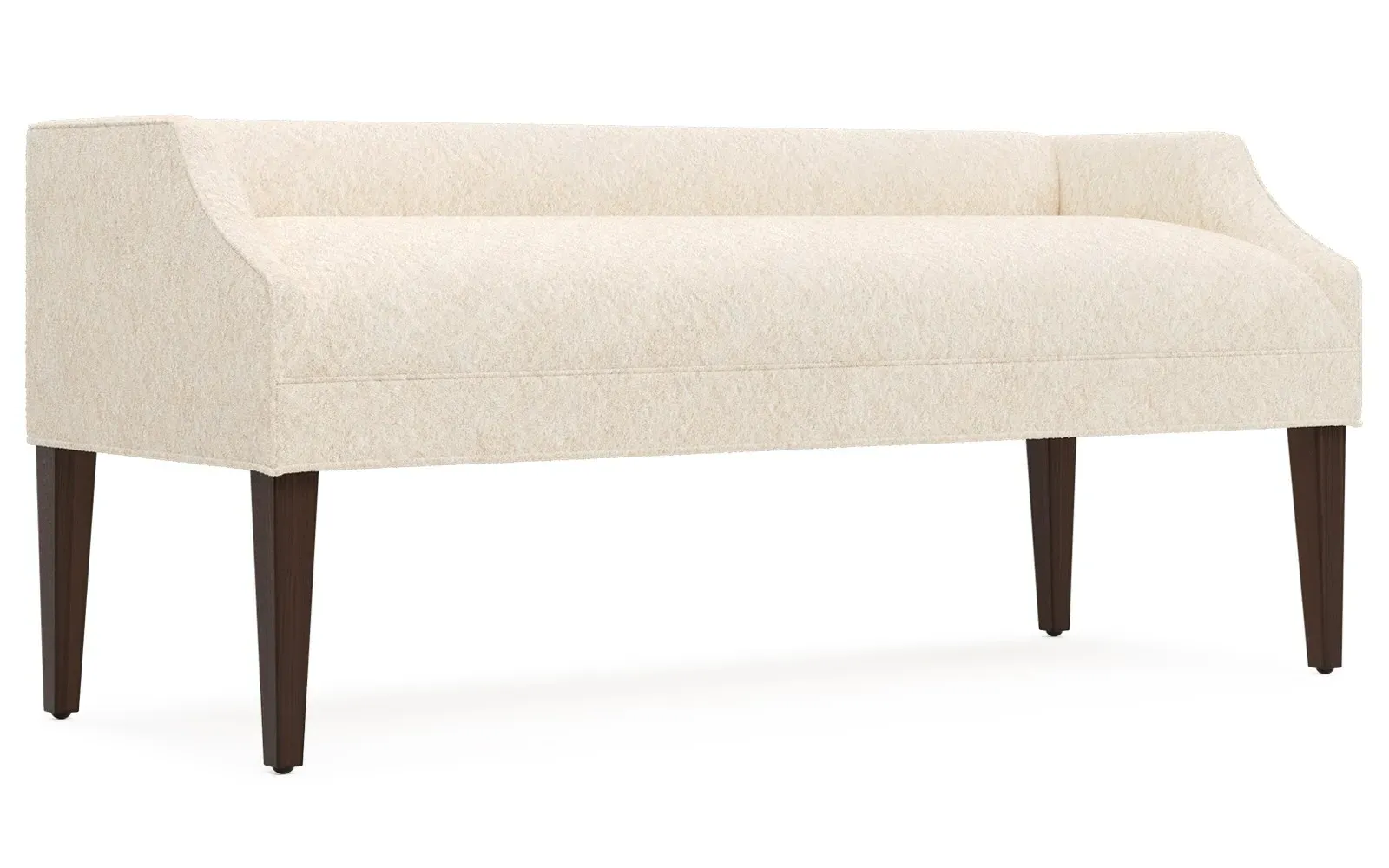 Lilibet Weave Bench - Angora Cream