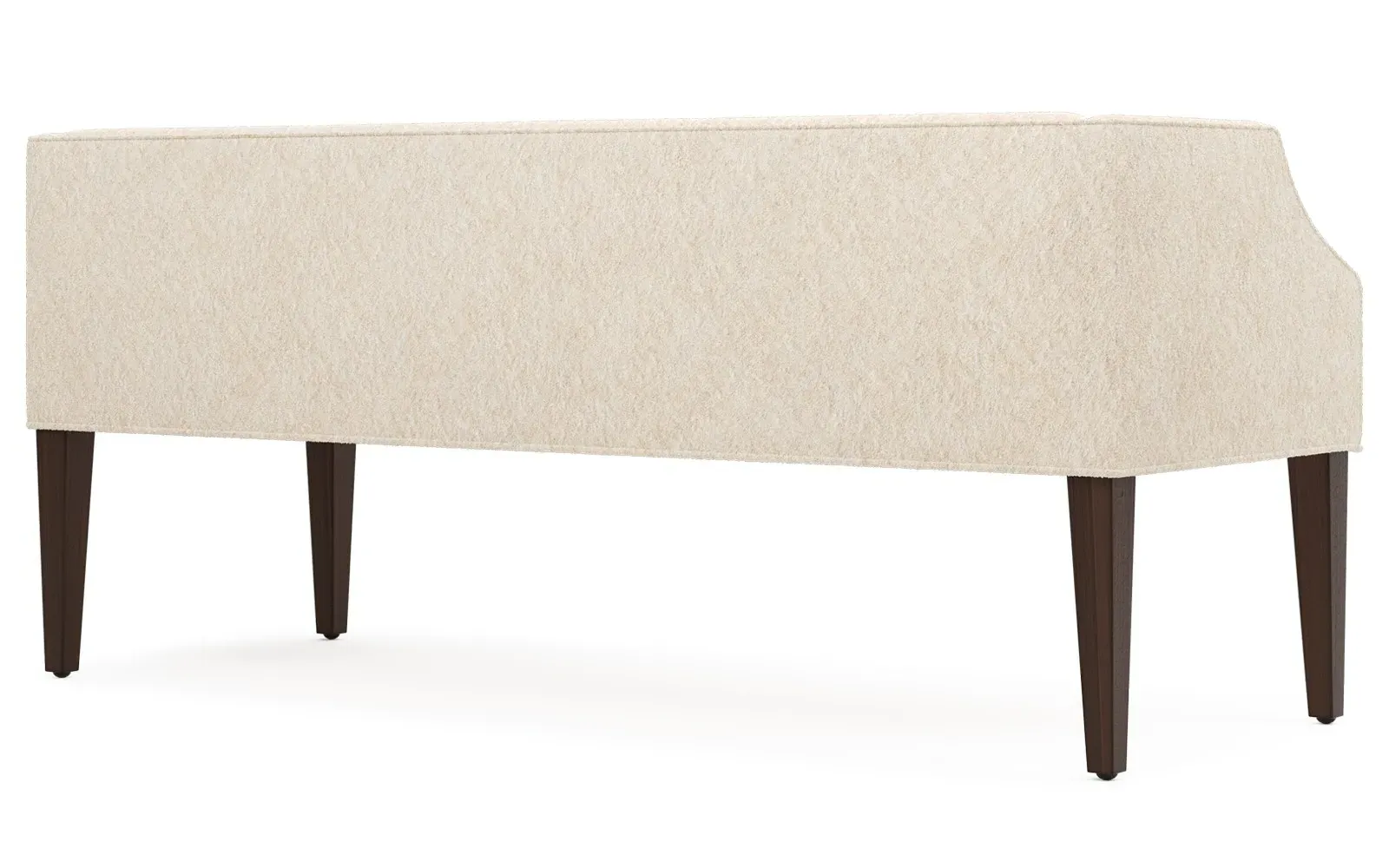 Lilibet Weave Bench - Angora Cream