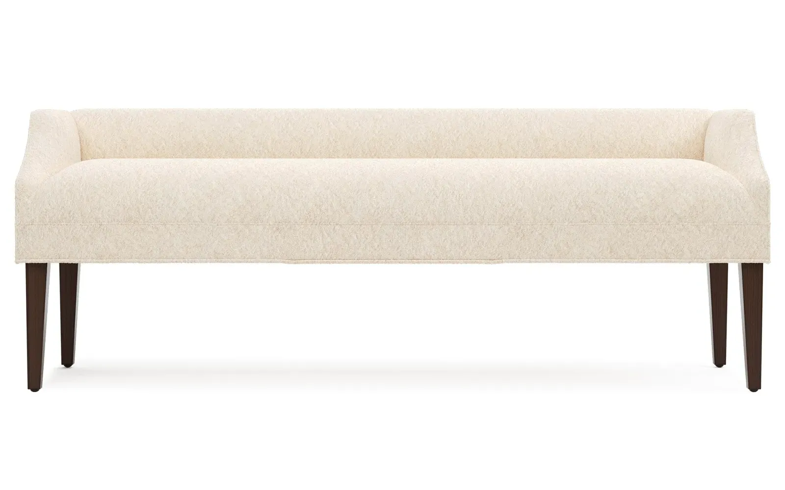 Lilibet Weave Bench - Angora Cream