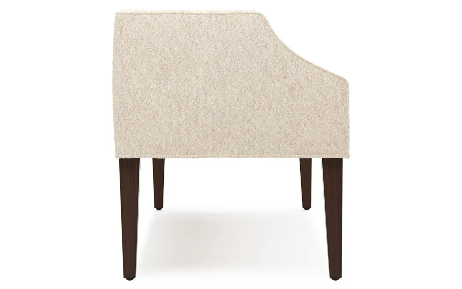 Lilibet Weave Bench - Angora Cream