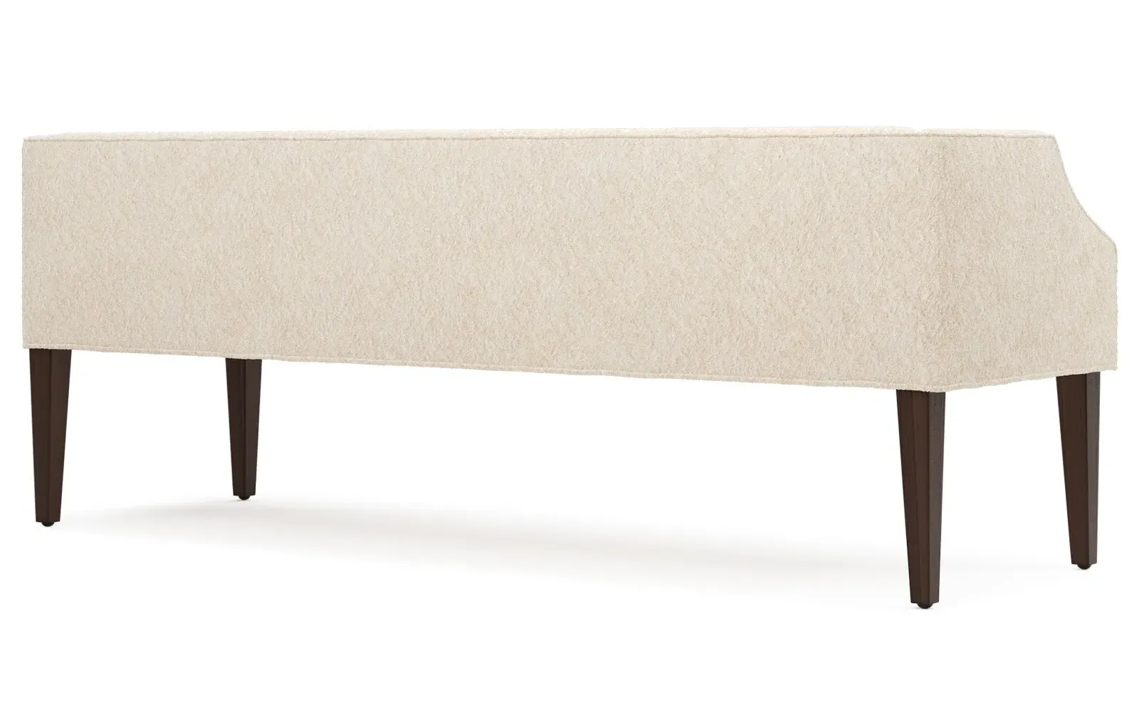 Lilibet Weave Bench - Angora Cream