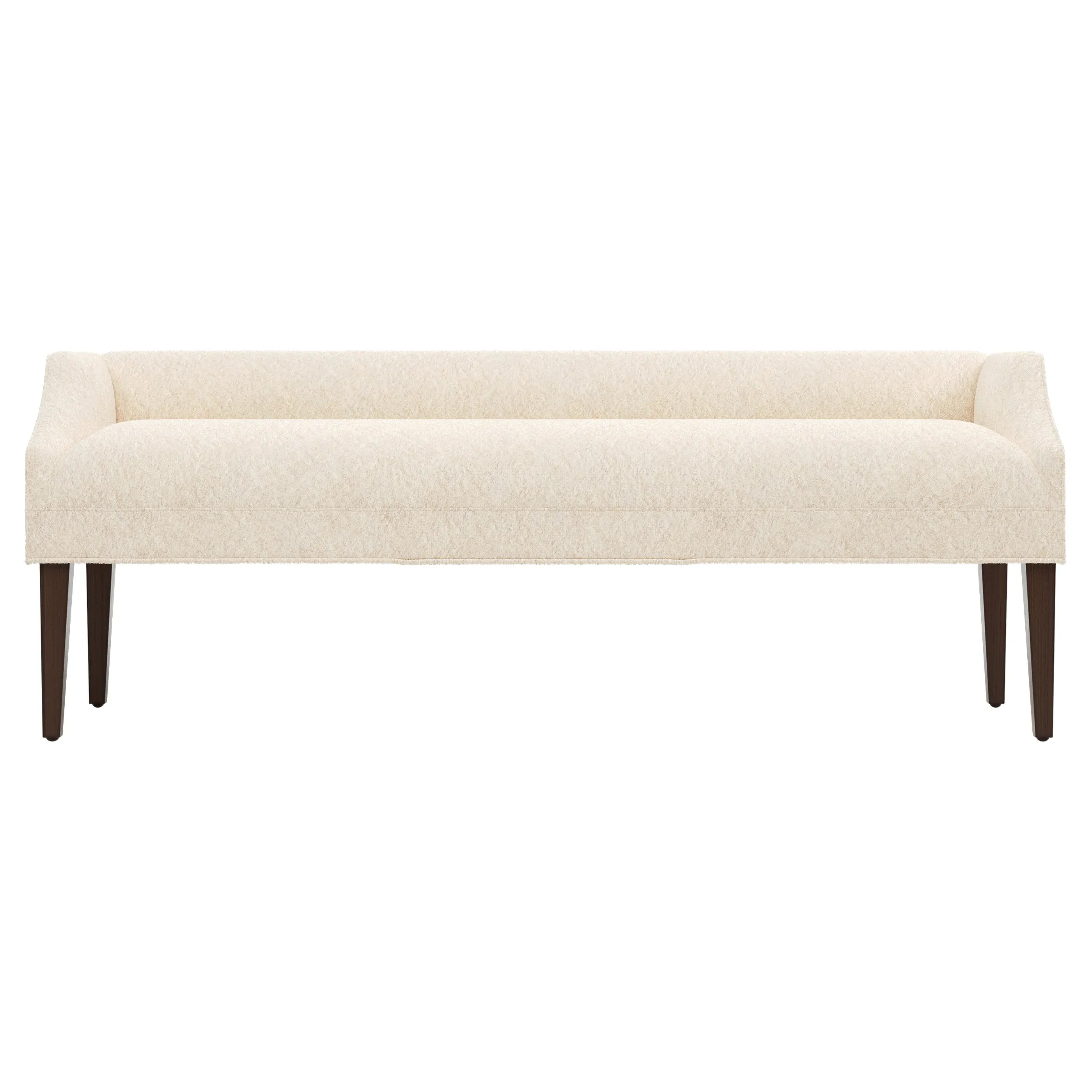 Lilibet Weave Bench - Angora Cream