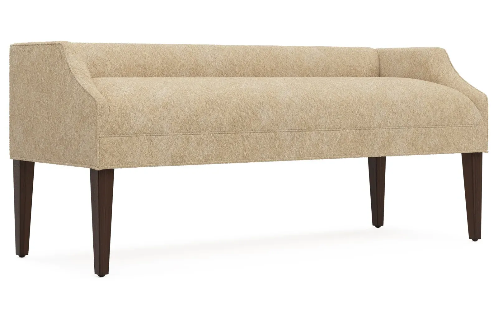 Lilibet Weave Bench - Angora Ecru