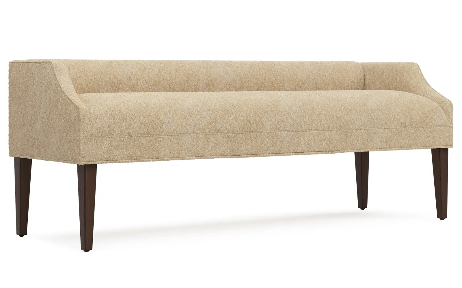 Lilibet Weave Bench - Angora Ecru