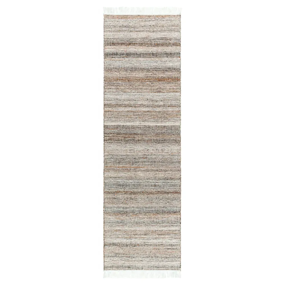 Liliput Striped Indoor Outdoor Rug - Brown
