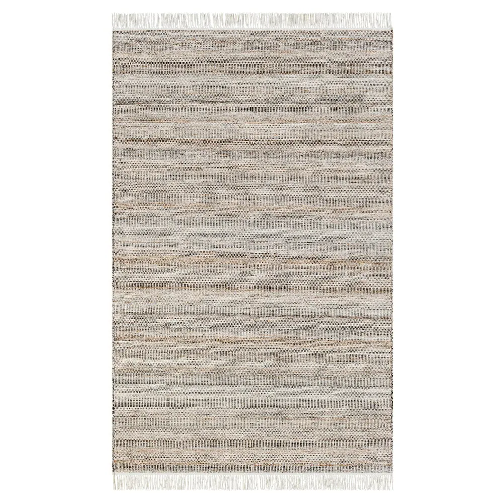 Liliput Striped Indoor Outdoor Rug - Brown