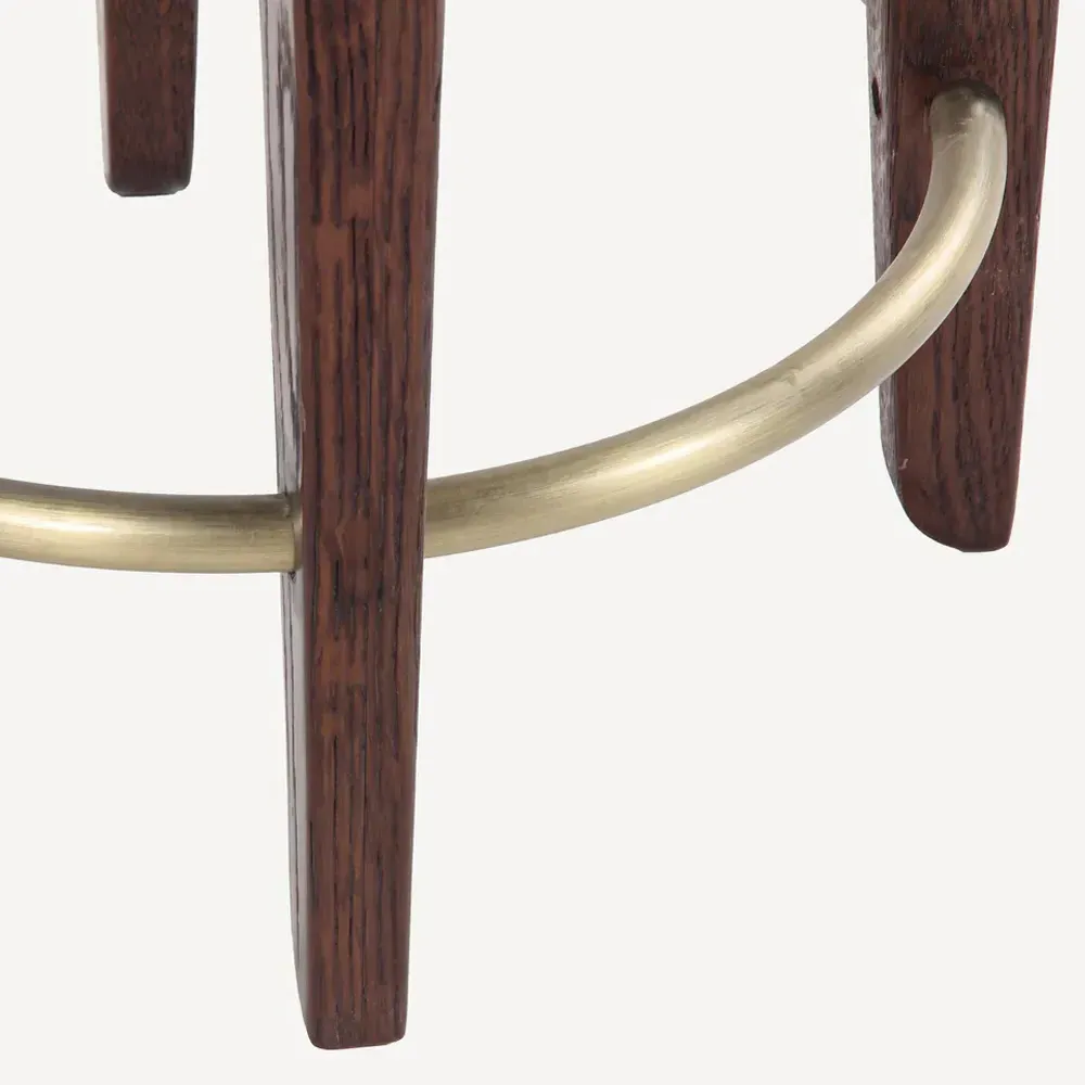 Lilith Counter Stool - Tan, Oak