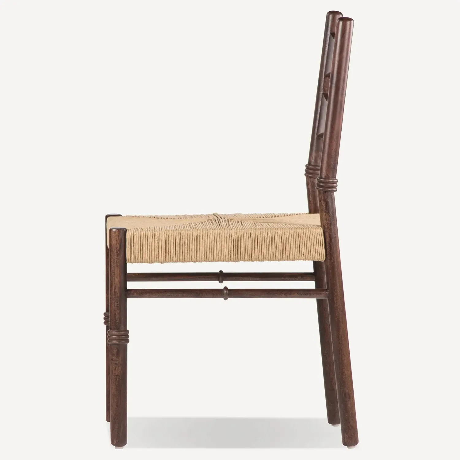 Lillian Woven Cord Dining Chair - Brown, Acacia