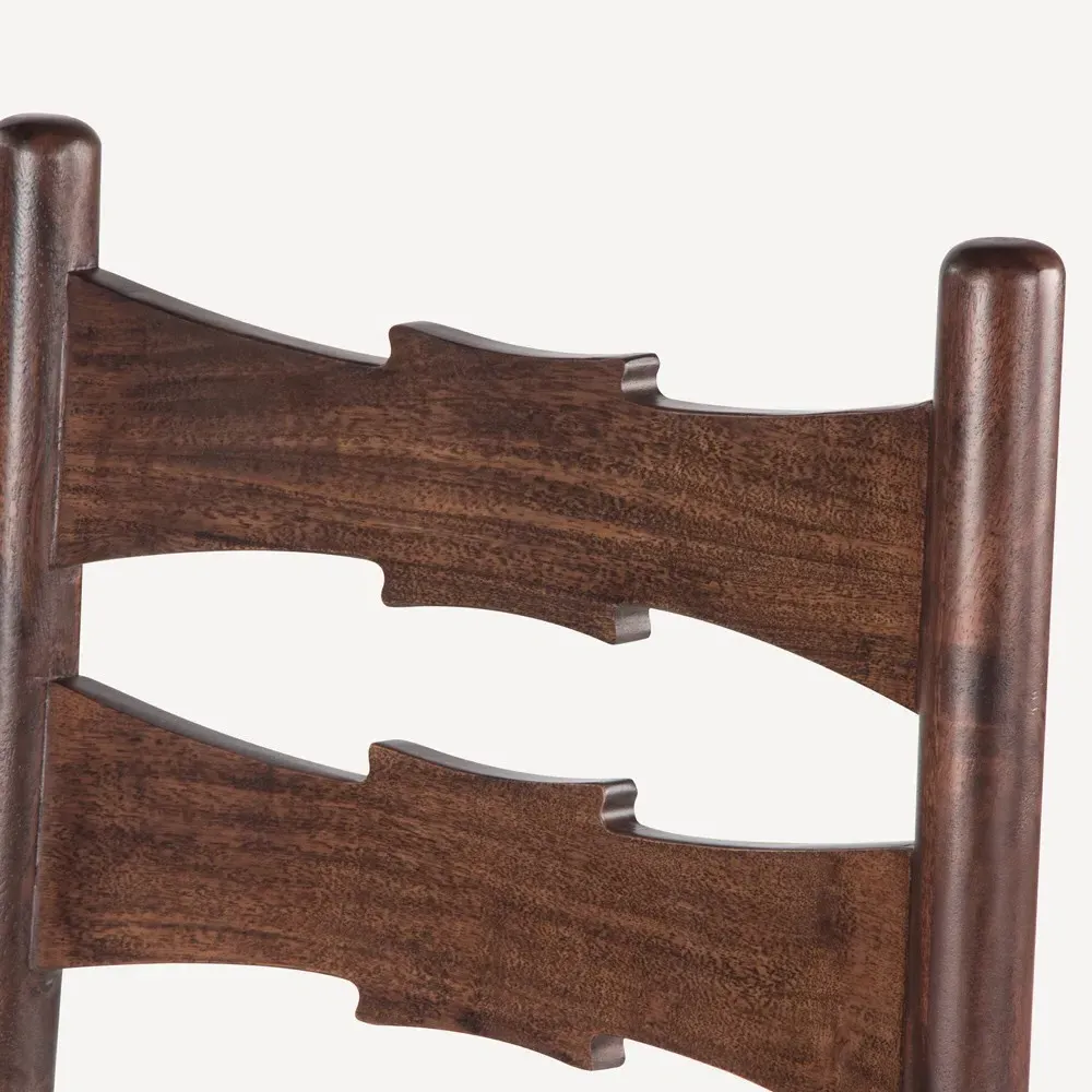 Lillian Woven Cord Dining Chair - Brown, Acacia