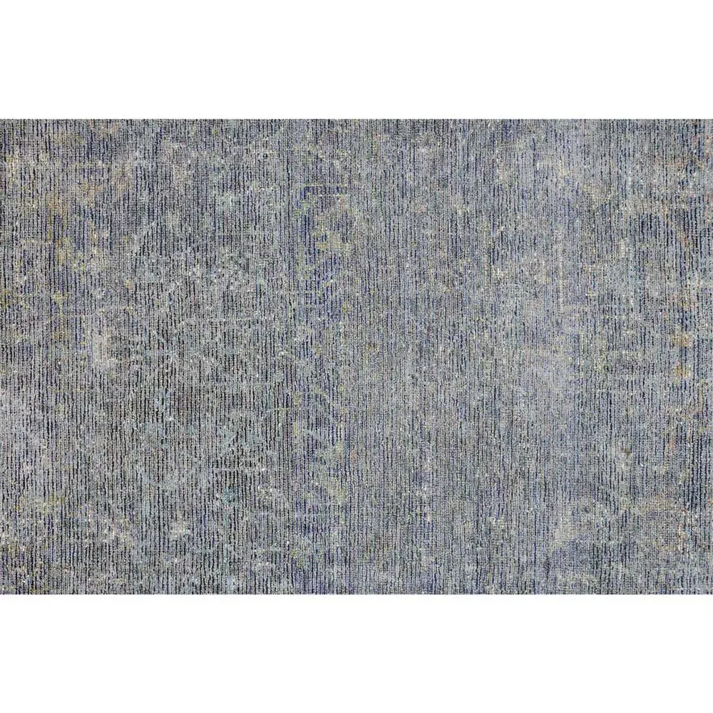 Lily Global Bazaar Patterned Rug - Blue, Wool