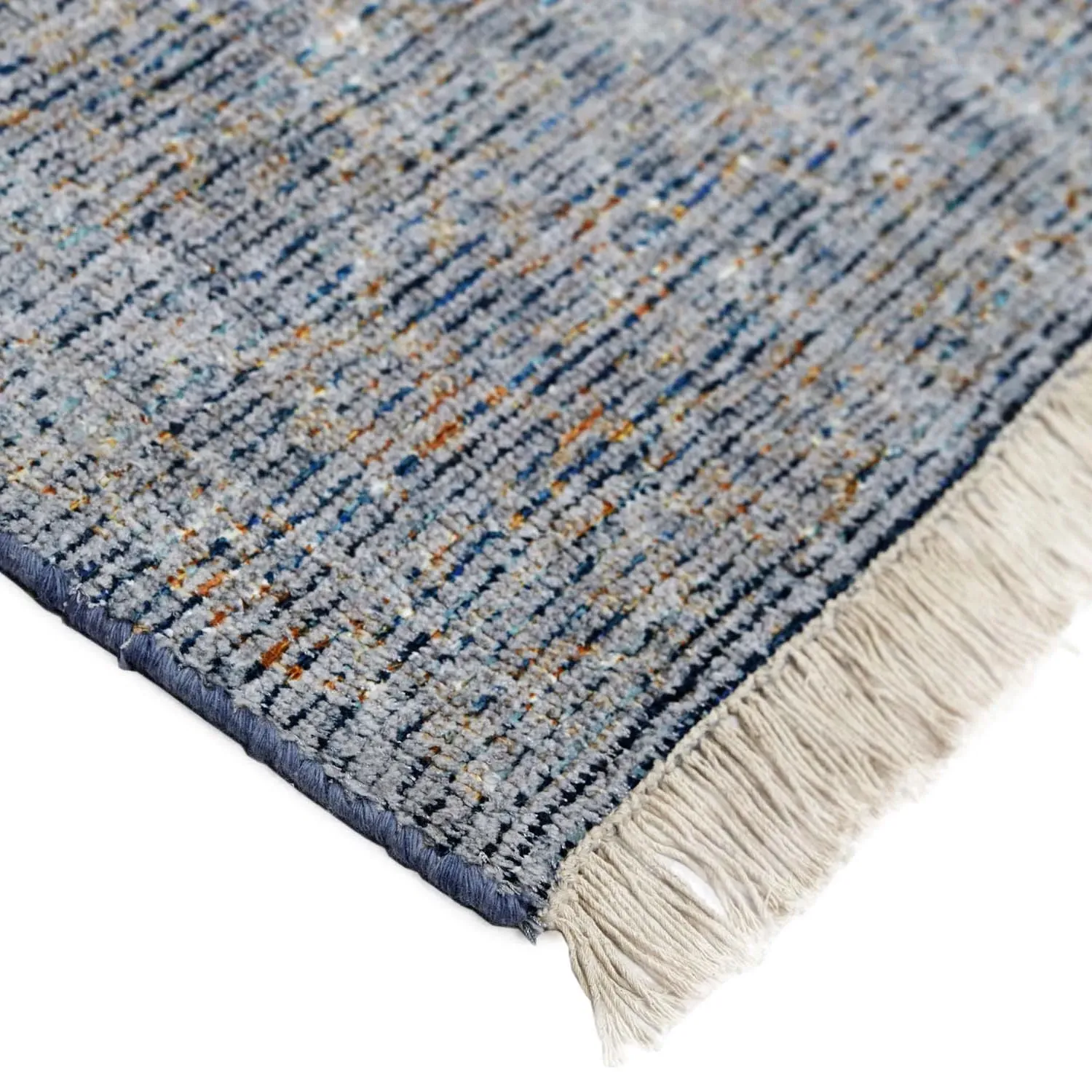Lily Global Bazaar Patterned Rug - Blue, Wool