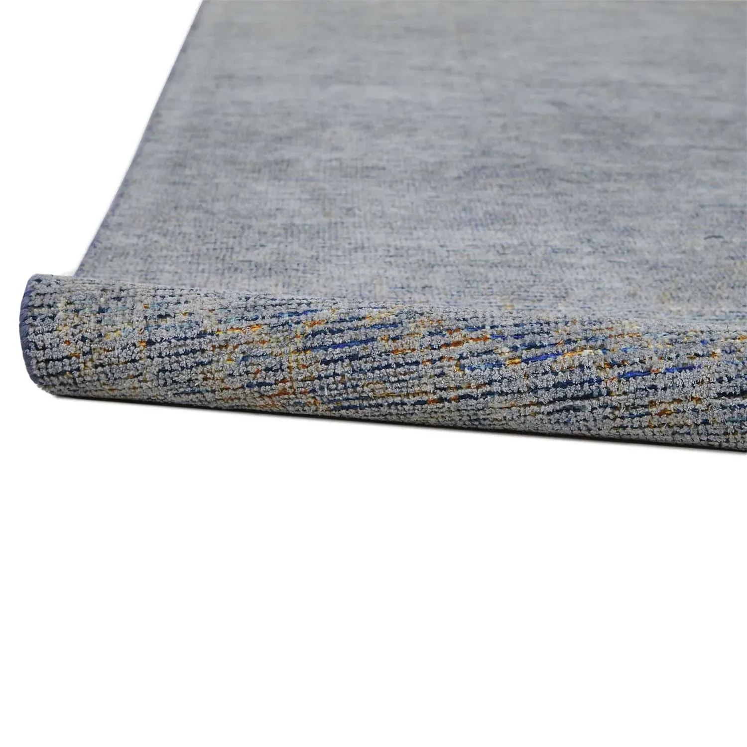 Lily Global Bazaar Patterned Rug - Blue, Wool