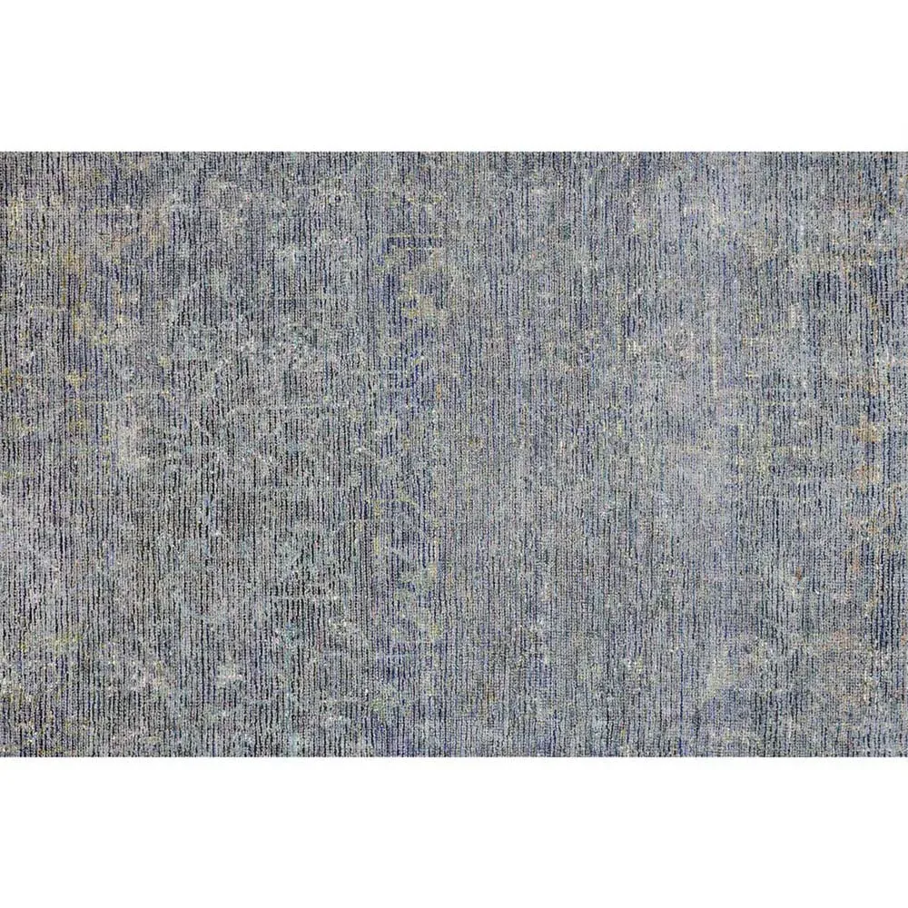Lily Global Bazaar Patterned Rug - Blue, Wool