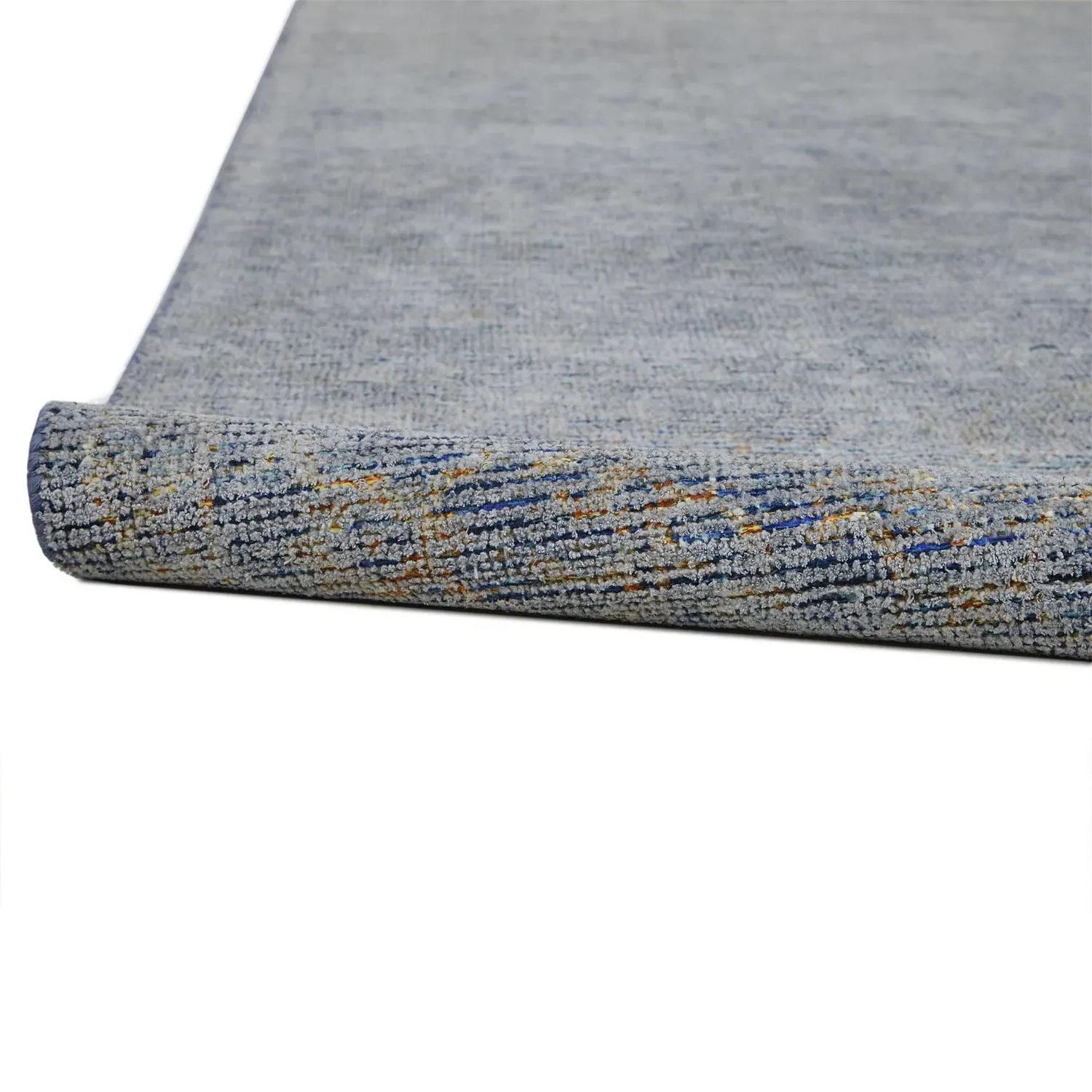 Lily Global Bazaar Patterned Rug - Blue, Wool
