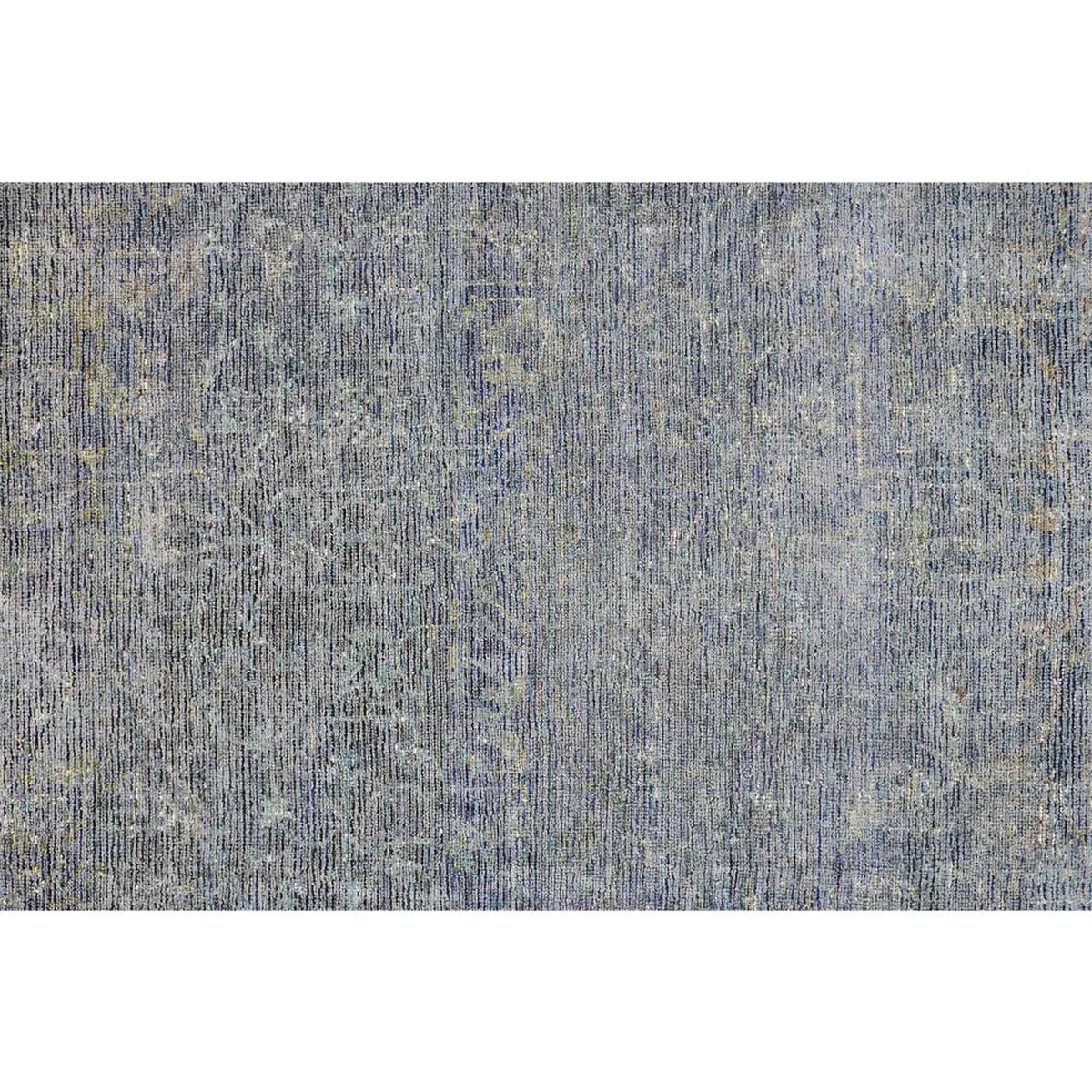 Lily Global Bazaar Patterned Rug - Blue, Wool