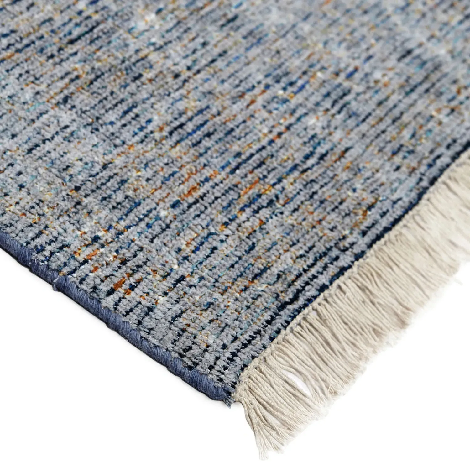 Lily Global Bazaar Patterned Rug - Blue, Wool