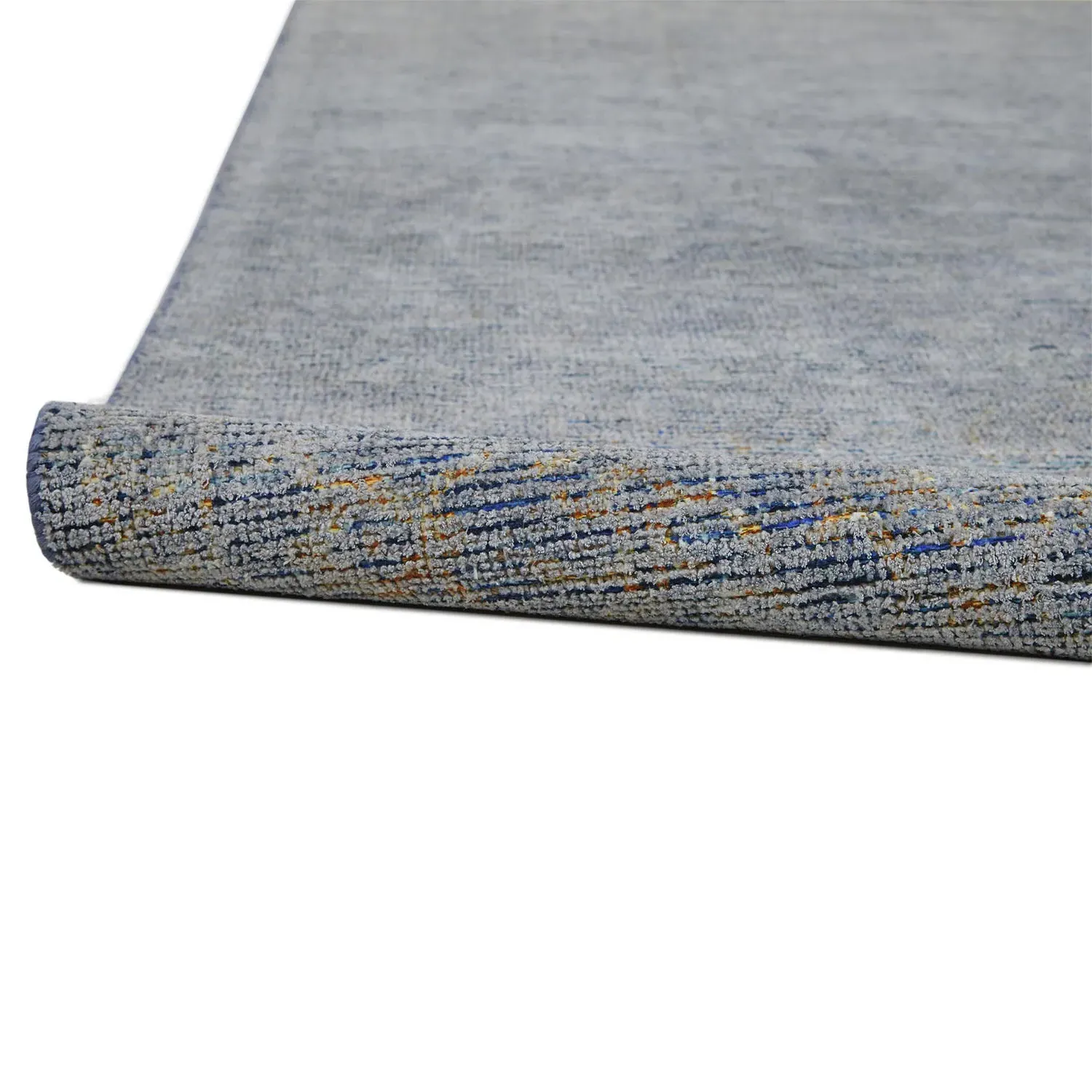 Lily Global Bazaar Patterned Rug - Blue, Wool