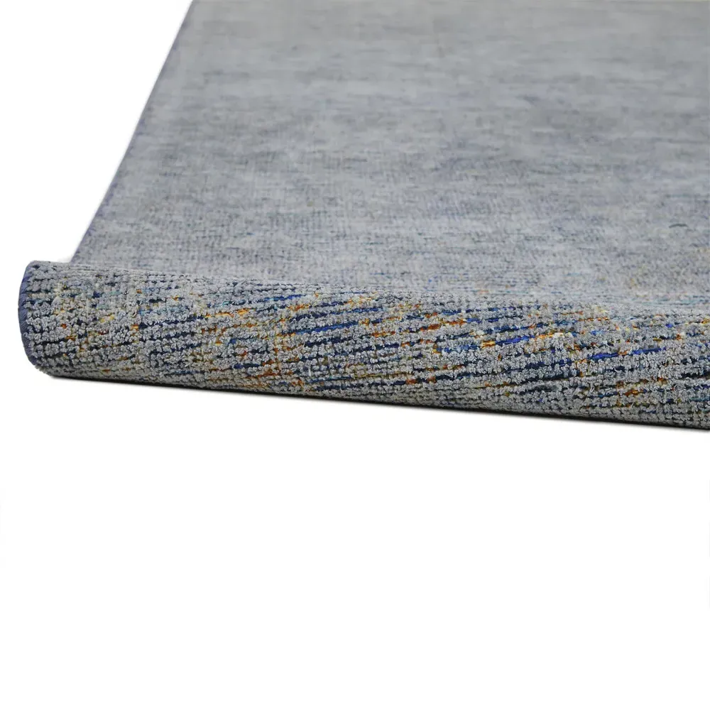 Lily Global Bazaar Patterned Rug - Blue, Wool