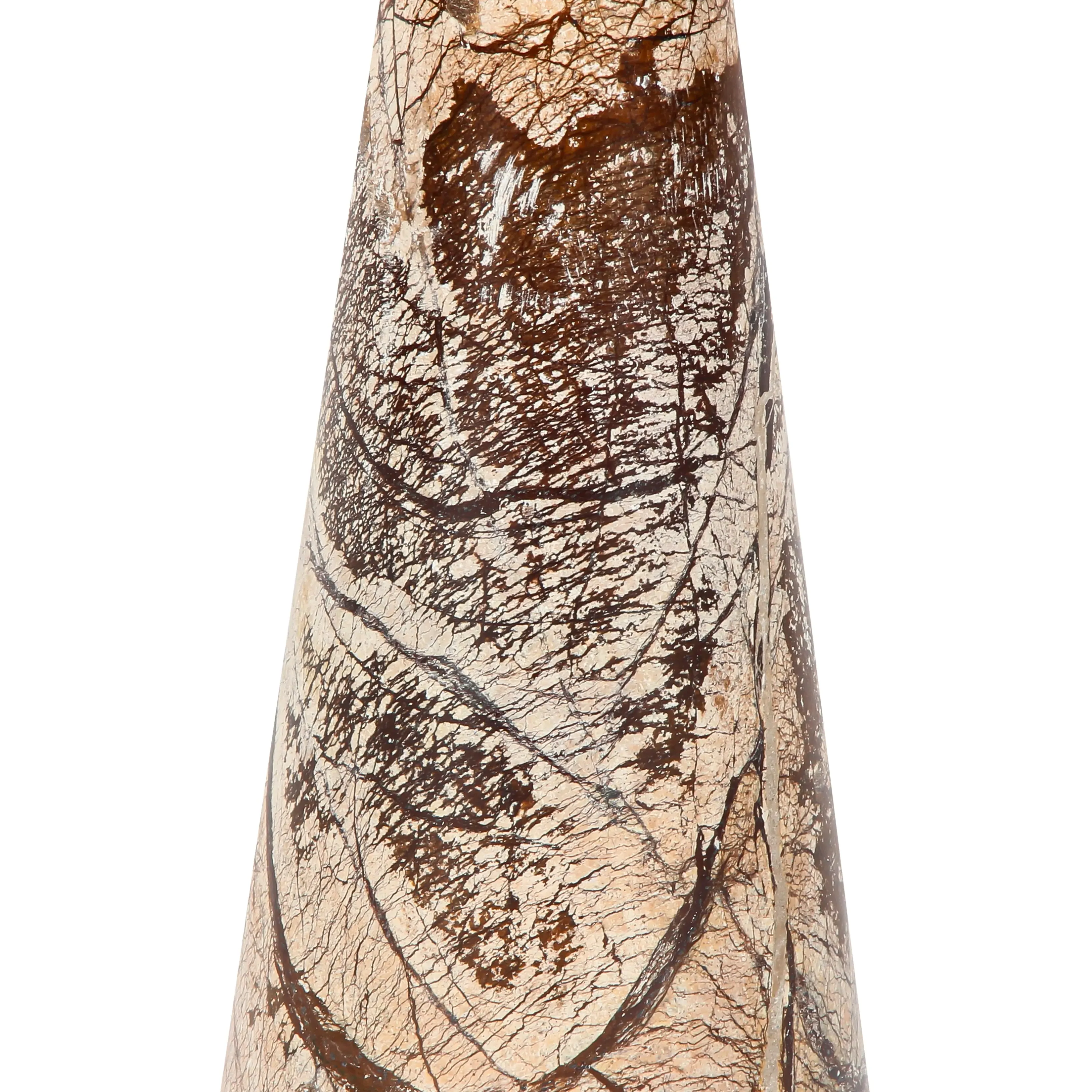 Lily Pedestal Drink Table - Brown, Wood