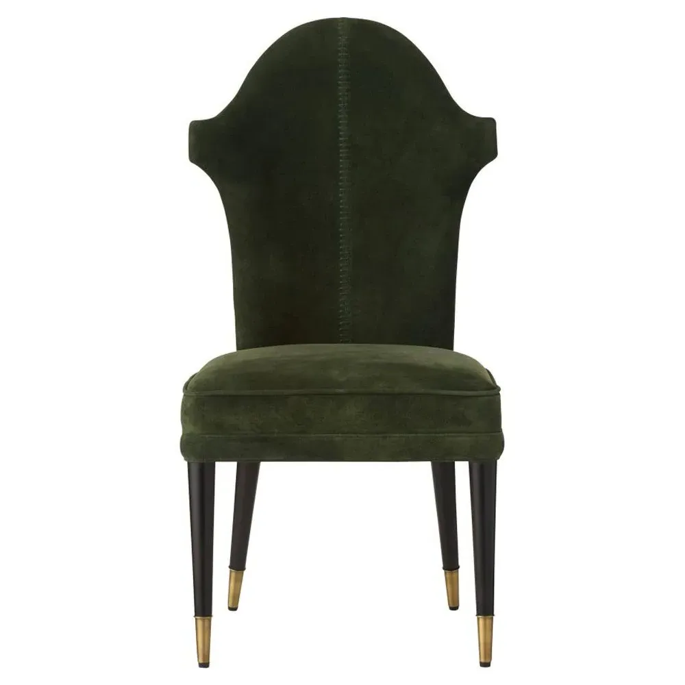 Lincoln Dining Chair - Green, Beech Wood