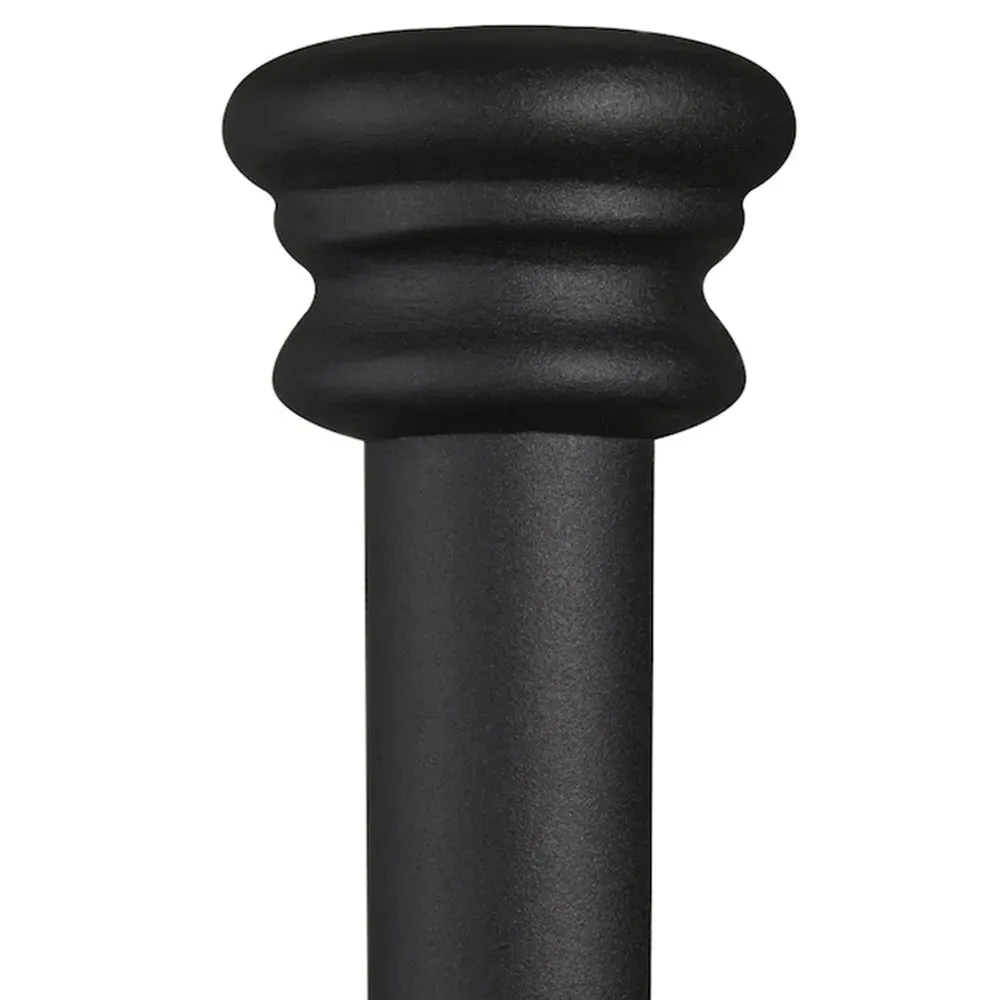 Linnea Queen Size Wingback Bed - Ivory, Iron