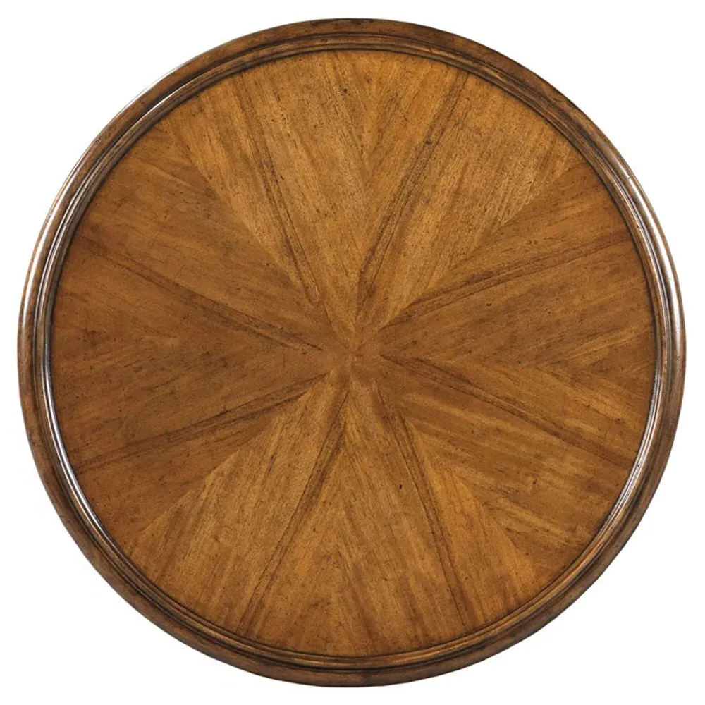 Linwood Round Side Table - Brown, Wood